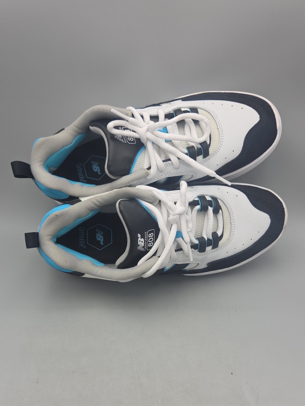 New Balance Numeric White/Aqua Tiago Lemos 808 (NM808BYS) Men 10.5 D - Picture 6 of 12